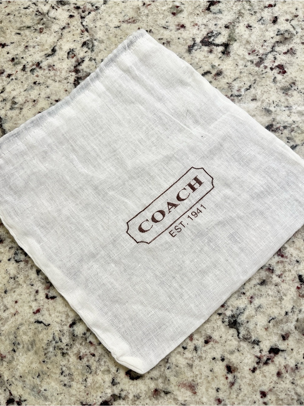 Coach Dust Bag NWOT